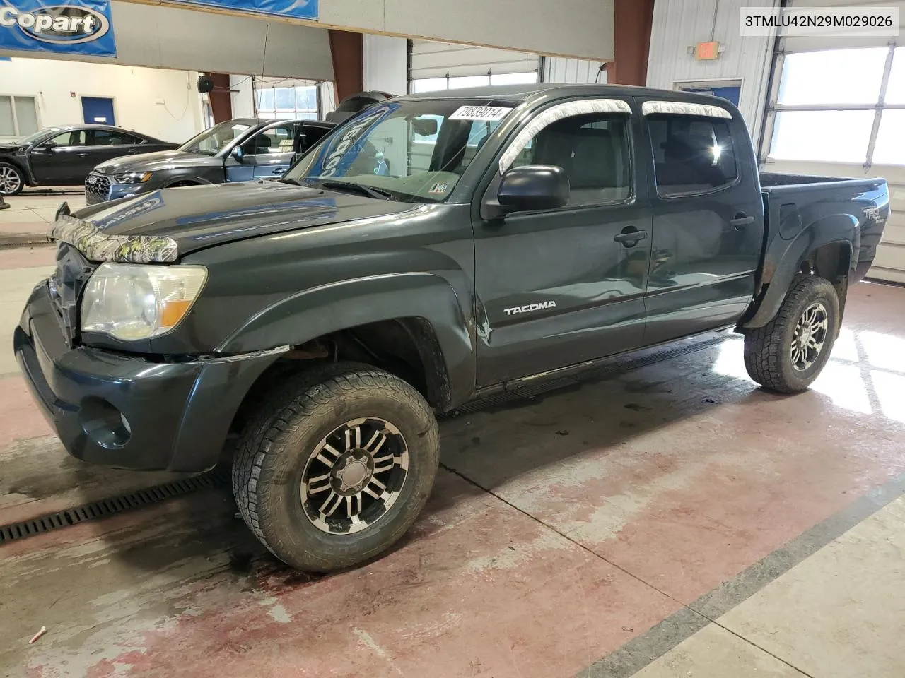 2009 Toyota Tacoma Double Cab VIN: 3TMLU42N29M029026 Lot: 79839014