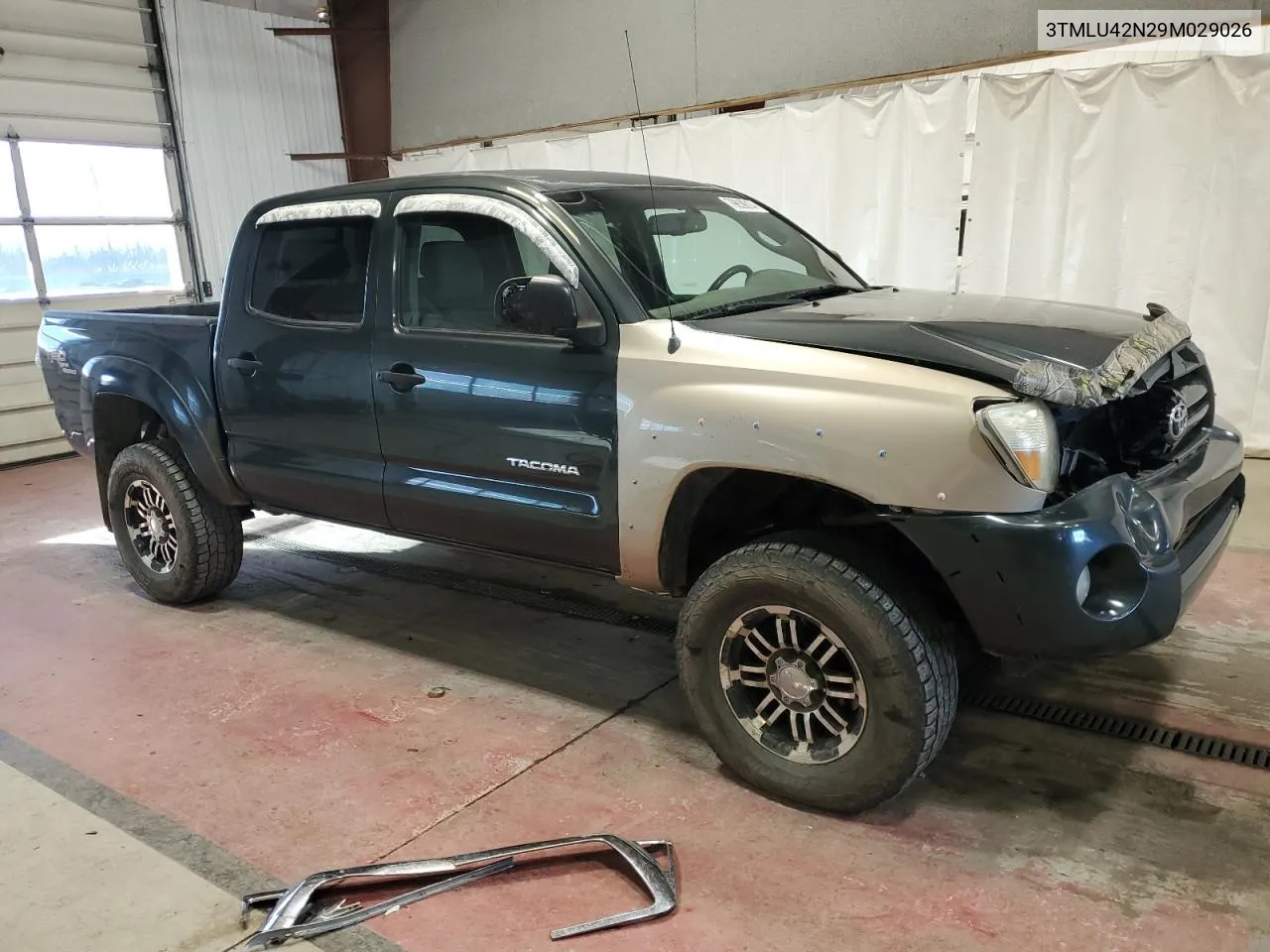 2009 Toyota Tacoma Double Cab VIN: 3TMLU42N29M029026 Lot: 79839014