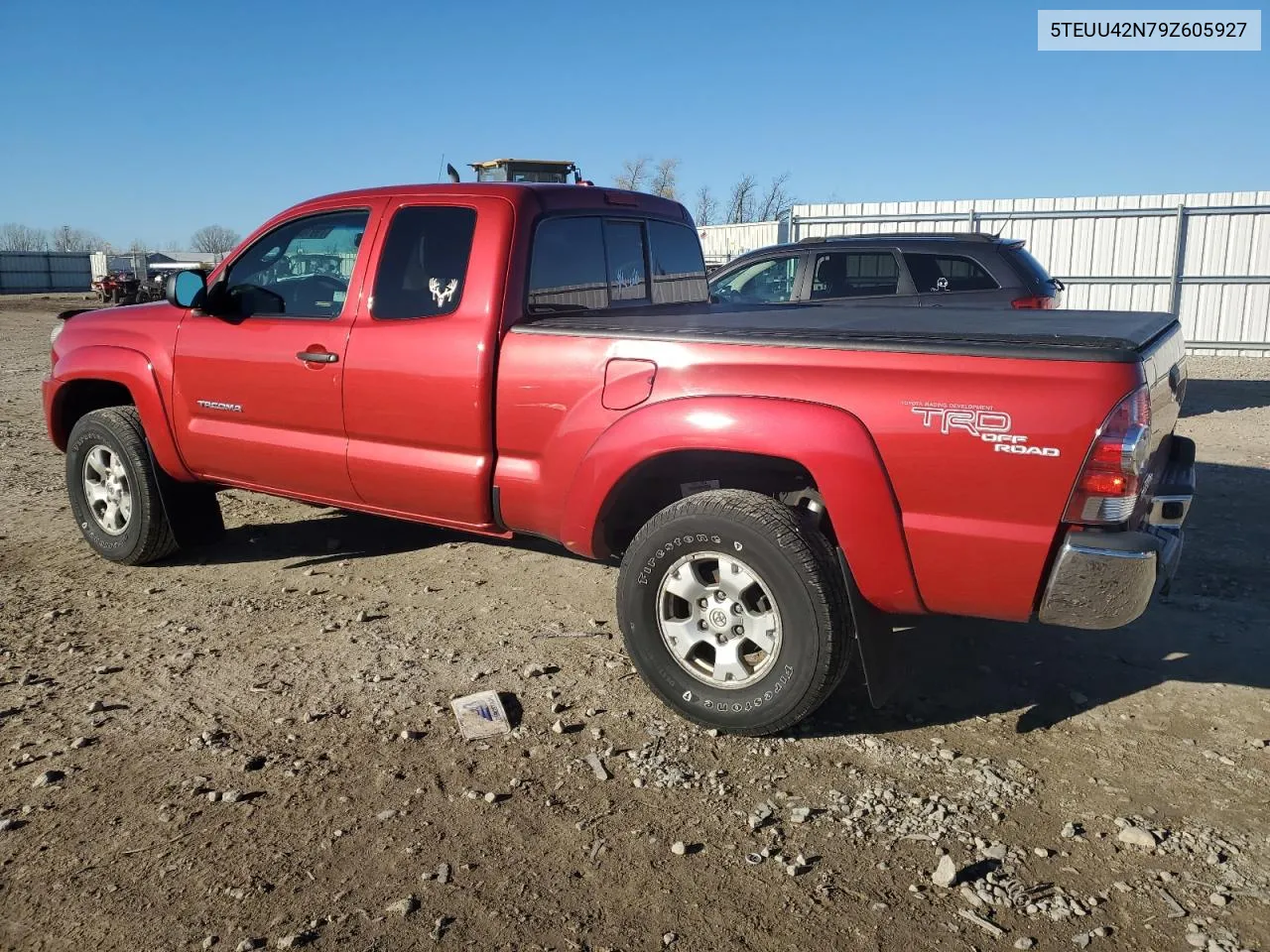 2009 Toyota Tacoma Access Cab VIN: 5TEUU42N79Z605927 Lot: 79916214