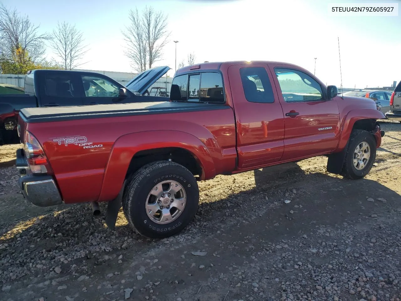 2009 Toyota Tacoma Access Cab VIN: 5TEUU42N79Z605927 Lot: 79916214