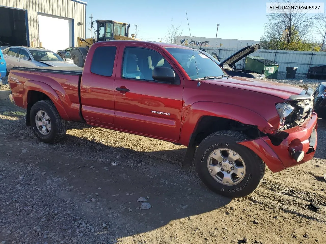 2009 Toyota Tacoma Access Cab VIN: 5TEUU42N79Z605927 Lot: 79916214