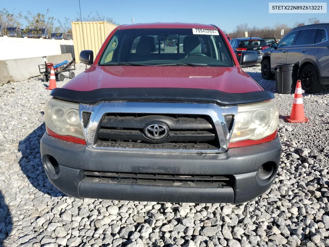 2009 Toyota Tacoma Access Cab VIN: 5TETX22N89Z613221 Lot: 79945204