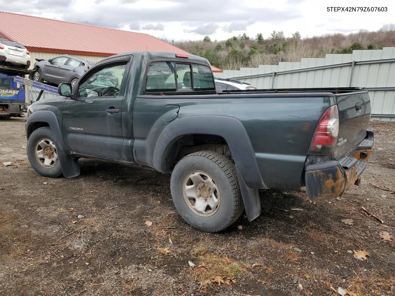 2009 Toyota Tacoma VIN: 5TEPX42N79Z607603 Lot: 80188024