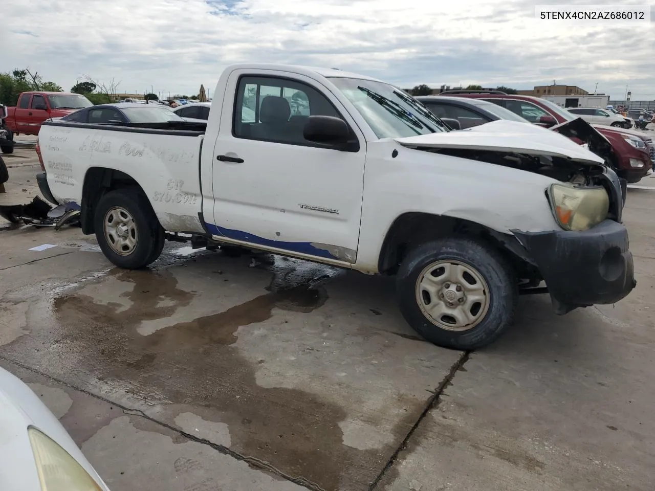 2010 Toyota Tacoma VIN: 5TENX4CN2AZ686012 Lot: 58672984