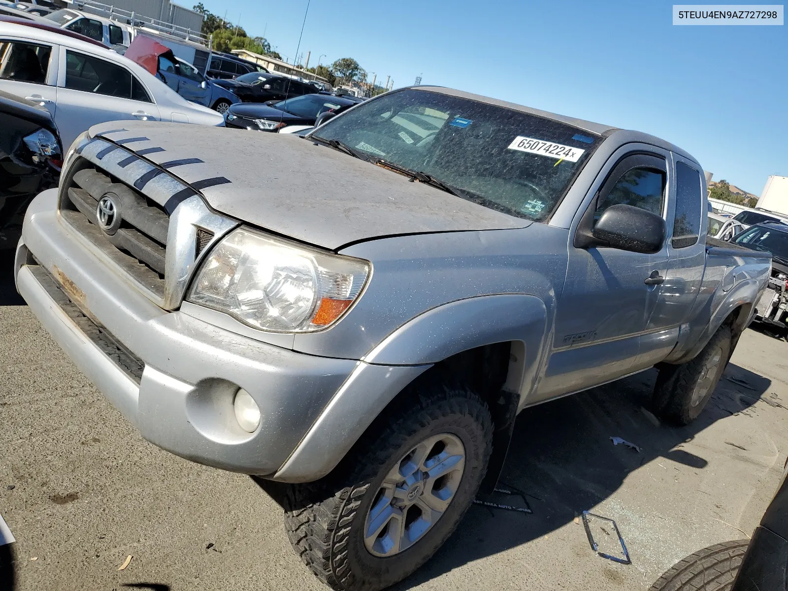 2010 Toyota Tacoma Access Cab VIN: 5TEUU4EN9AZ727298 Lot: 65074224