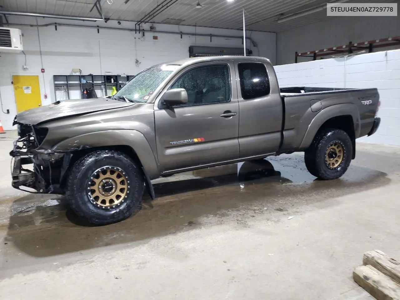 2010 Toyota Tacoma Access Cab VIN: 5TEUU4EN0AZ729778 Lot: 65777154