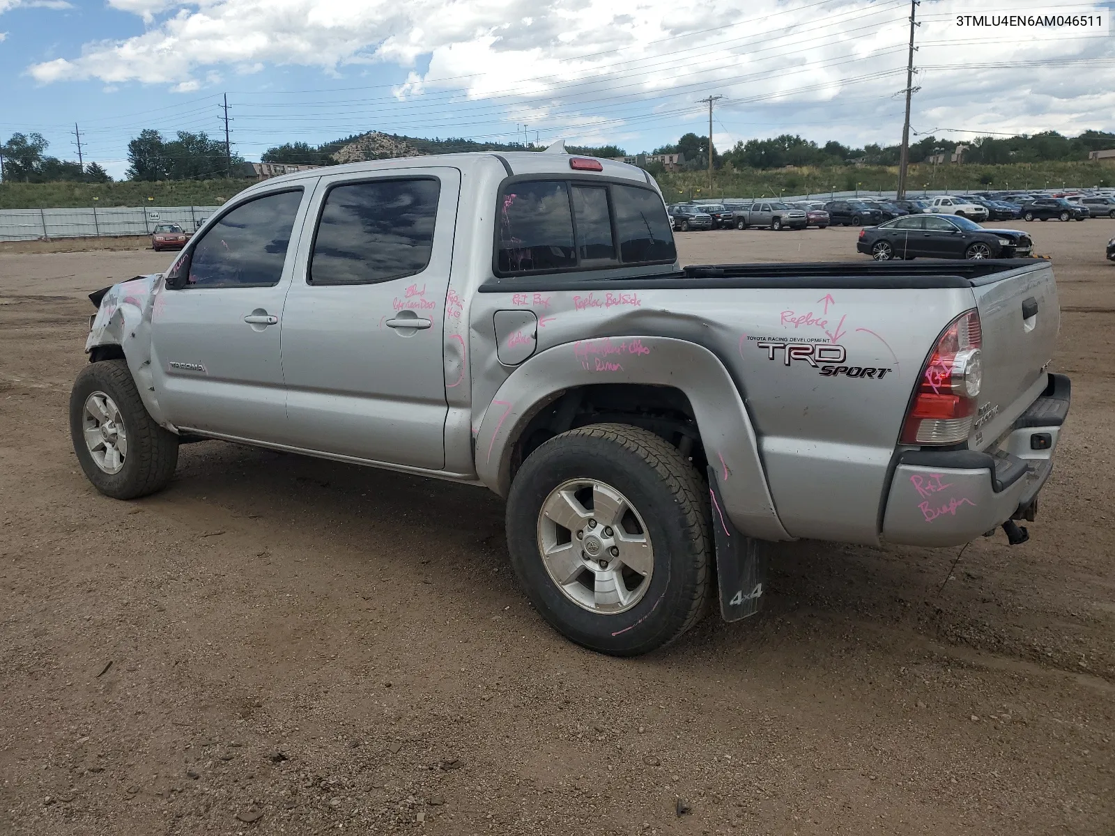 3TMLU4EN6AM046511 2010 Toyota Tacoma Double Cab