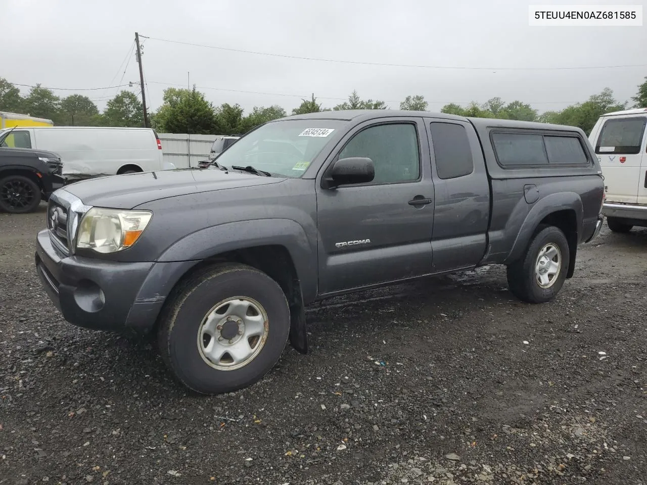 2010 Toyota Tacoma Access Cab VIN: 5TEUU4EN0AZ681585 Lot: 66345134