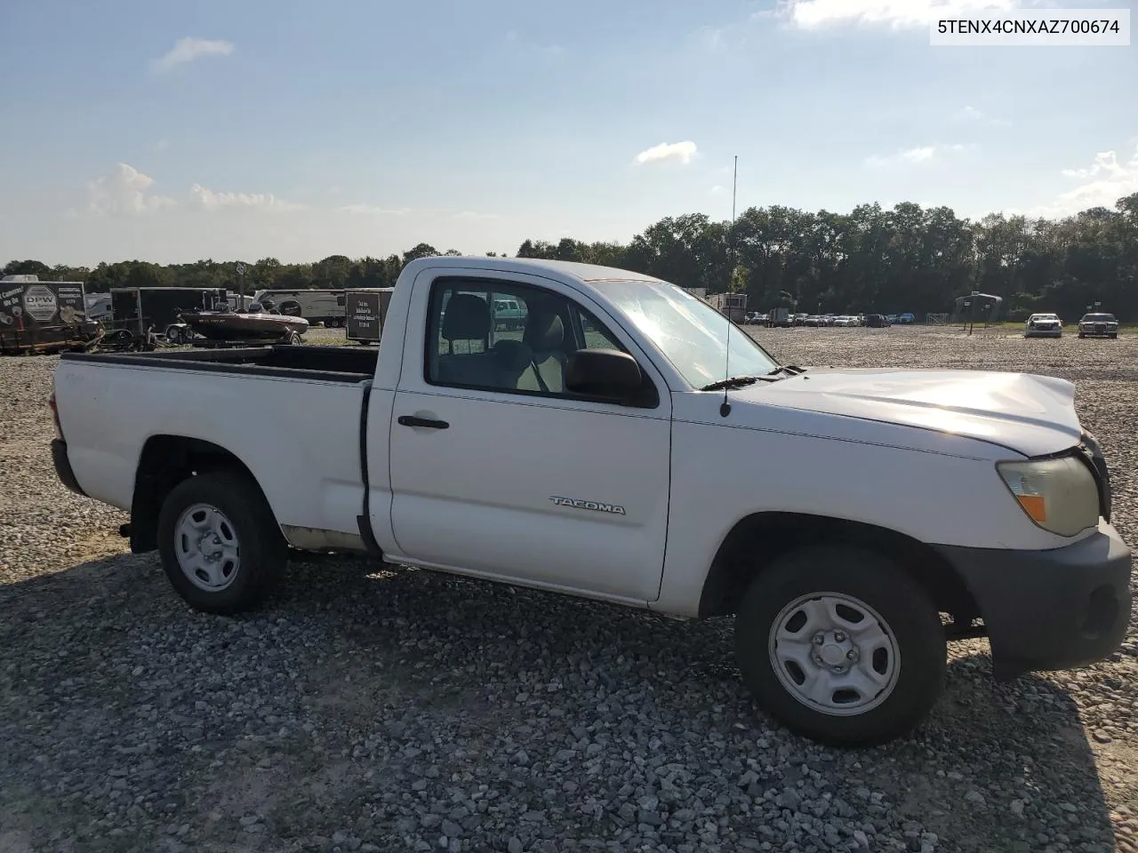 2010 Toyota Tacoma VIN: 5TENX4CNXAZ700674 Lot: 67900114