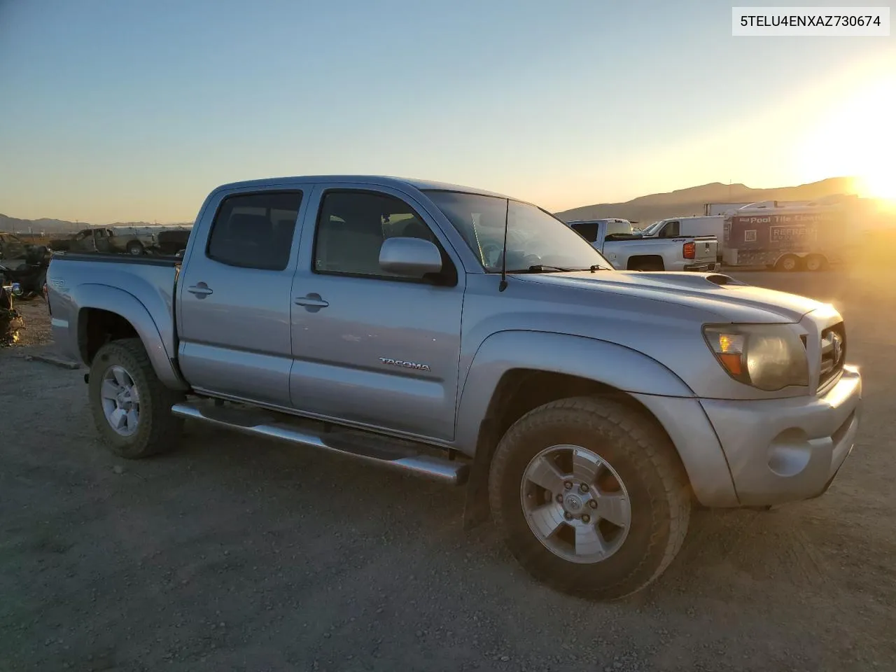 2010 Toyota Tacoma Double Cab VIN: 5TELU4ENXAZ730674 Lot: 68088034