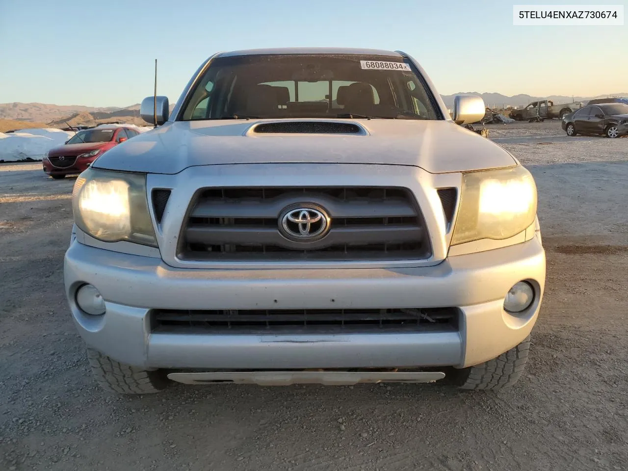 2010 Toyota Tacoma Double Cab VIN: 5TELU4ENXAZ730674 Lot: 68088034