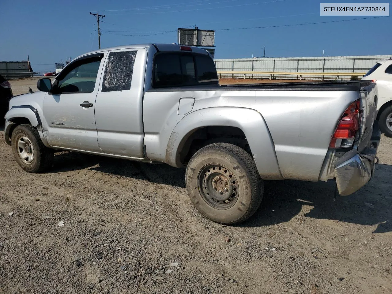 2010 Toyota Tacoma Access Cab VIN: 5TEUX4EN4AZ730844 Lot: 68127674