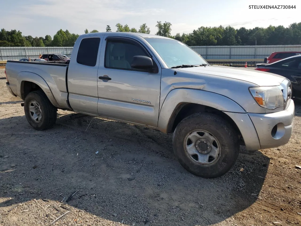 2010 Toyota Tacoma Access Cab VIN: 5TEUX4EN4AZ730844 Lot: 68127674