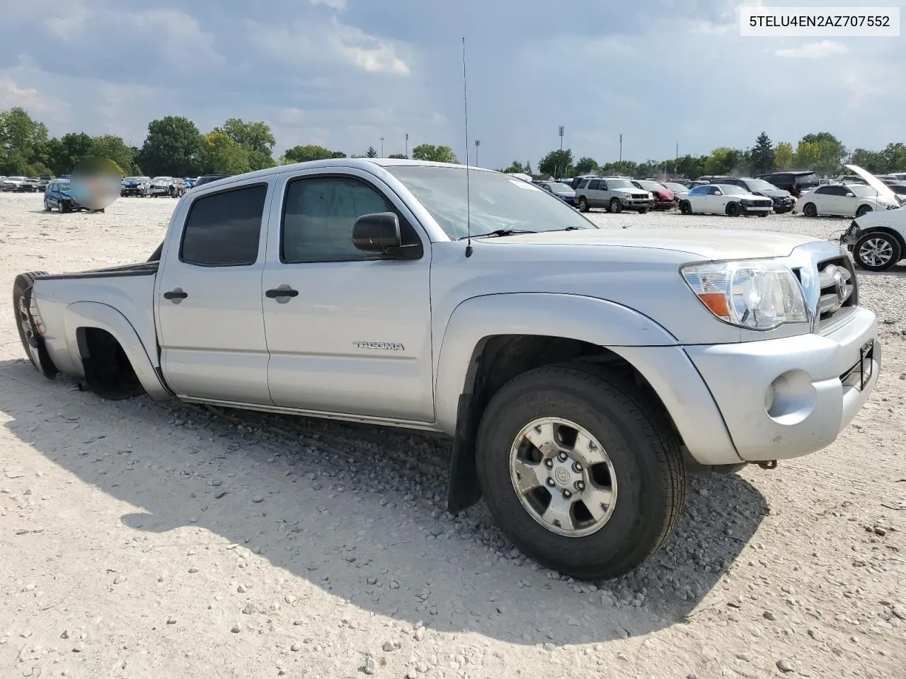 2010 Toyota Tacoma Double Cab VIN: 5TELU4EN2AZ707552 Lot: 68286874