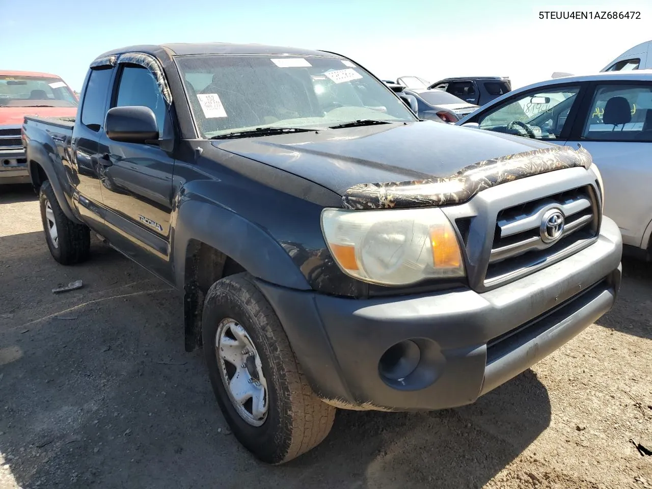 2010 Toyota Tacoma Access Cab VIN: 5TEUU4EN1AZ686472 Lot: 69805894