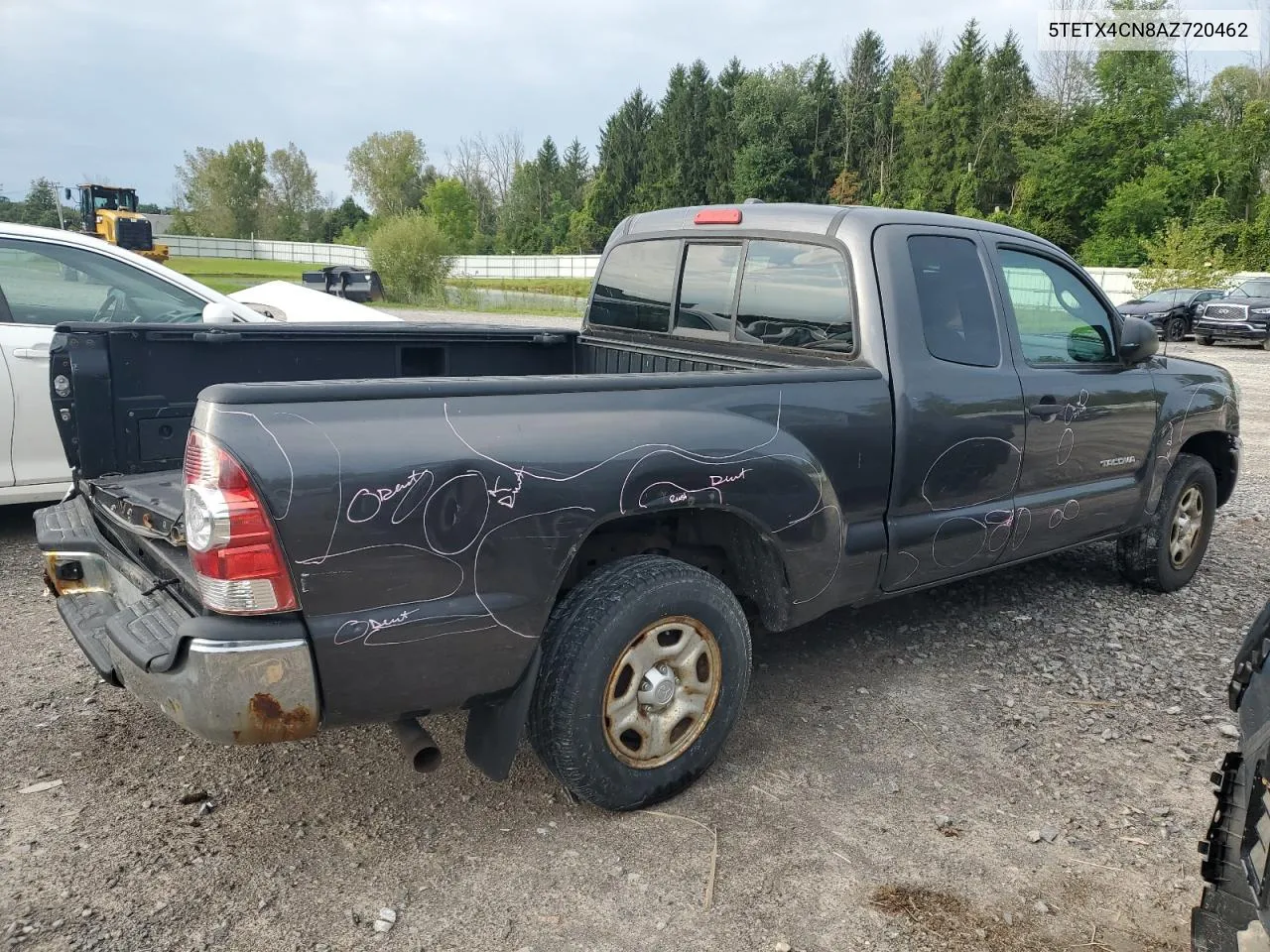 2010 Toyota Tacoma Access Cab VIN: 5TETX4CN8AZ720462 Lot: 69987594