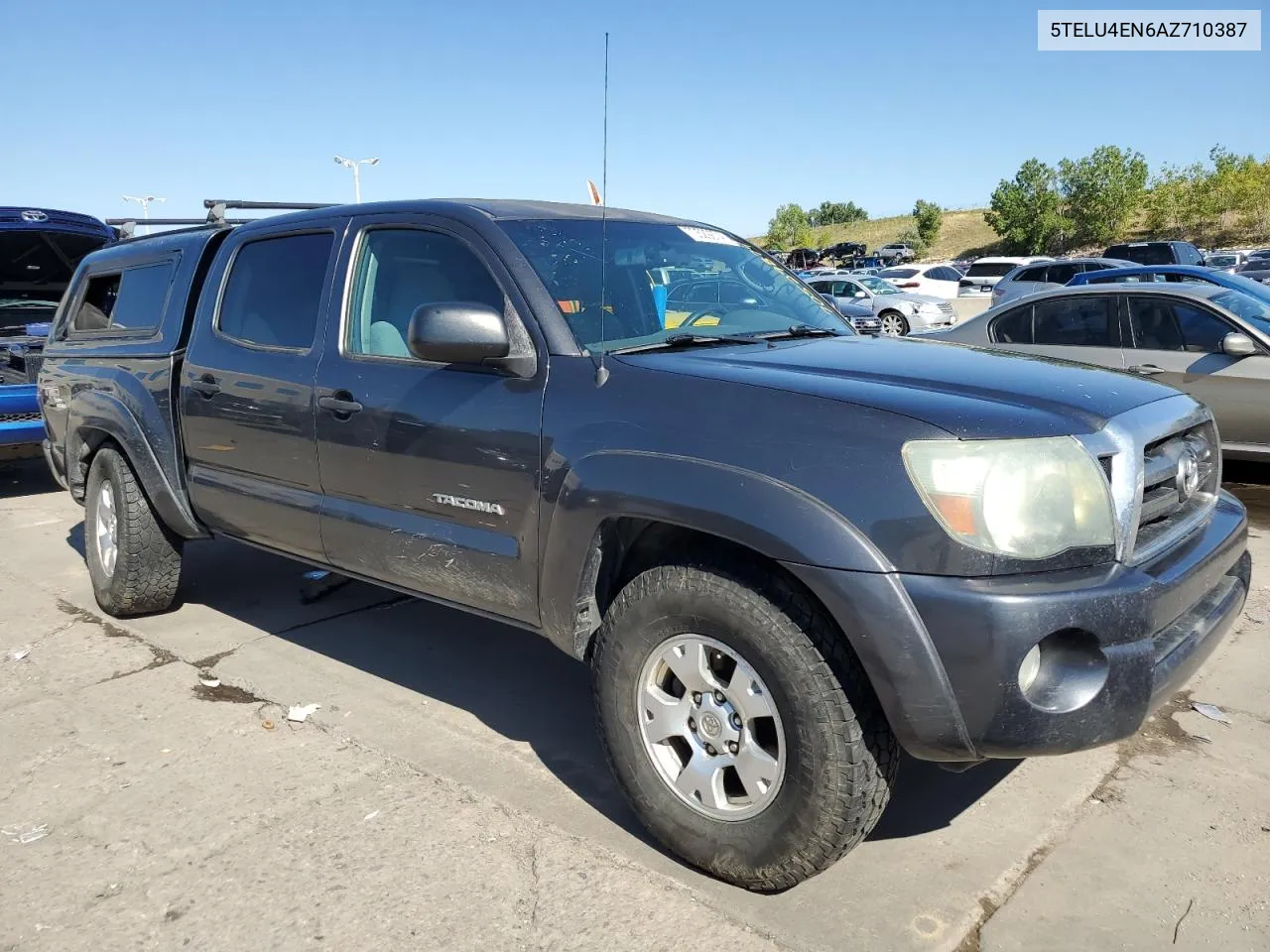 2010 Toyota Tacoma Double Cab VIN: 5TELU4EN6AZ710387 Lot: 70529874