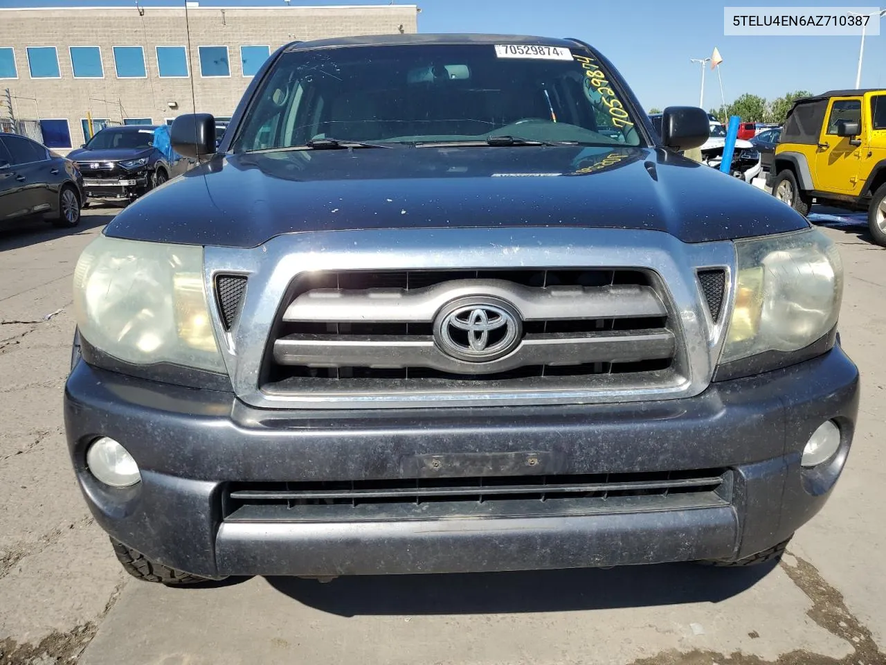 2010 Toyota Tacoma Double Cab VIN: 5TELU4EN6AZ710387 Lot: 70529874