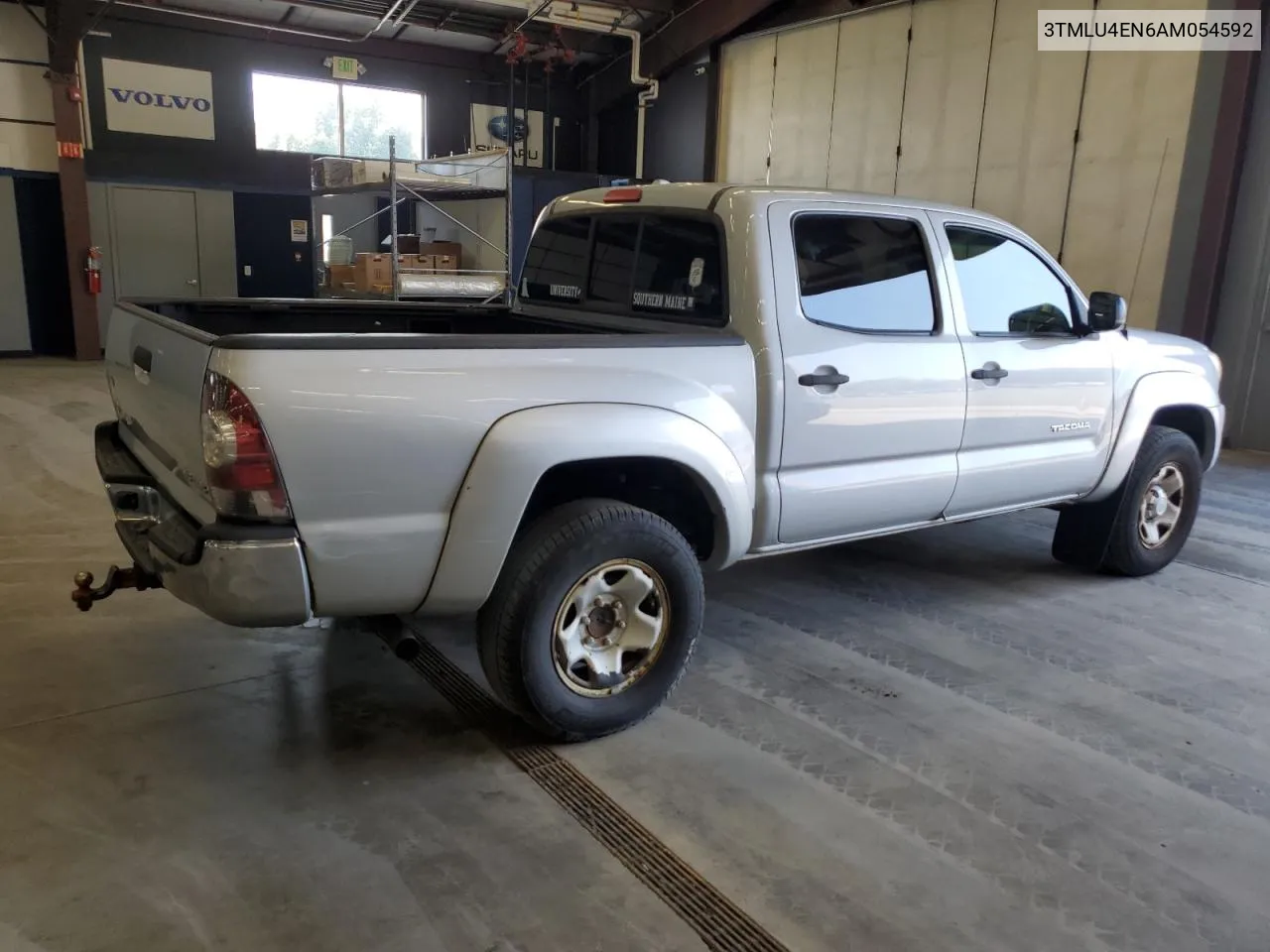 2010 Toyota Tacoma Double Cab VIN: 3TMLU4EN6AM054592 Lot: 71156094