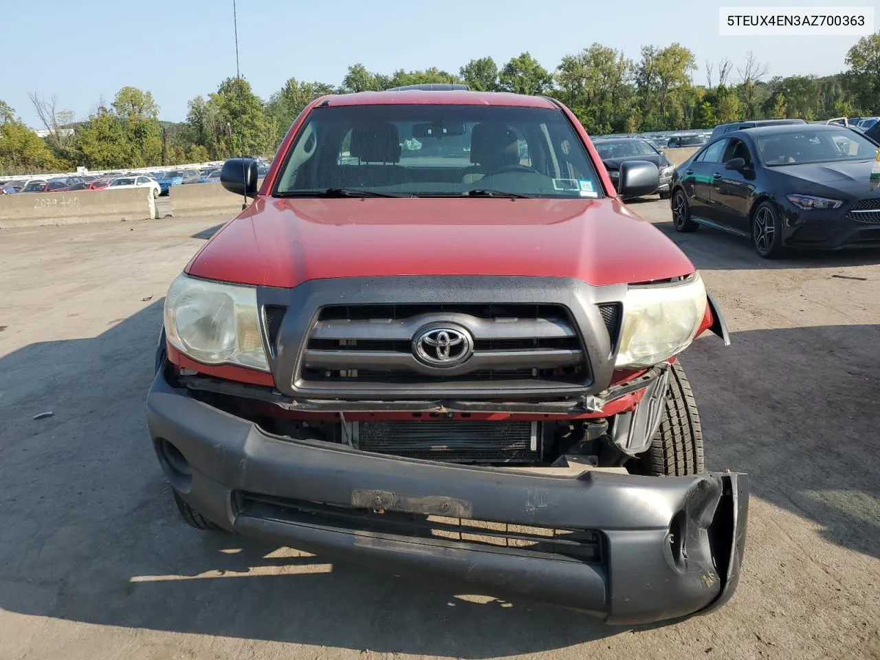 2010 Toyota Tacoma Access Cab VIN: 5TEUX4EN3AZ700363 Lot: 71158924