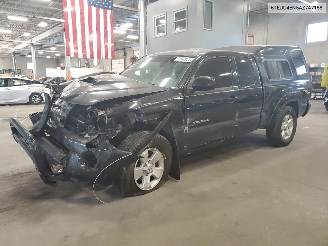 2010 Toyota Tacoma Access Cab VIN: 5TEUU4EN5AZ747158 Lot: 71562034