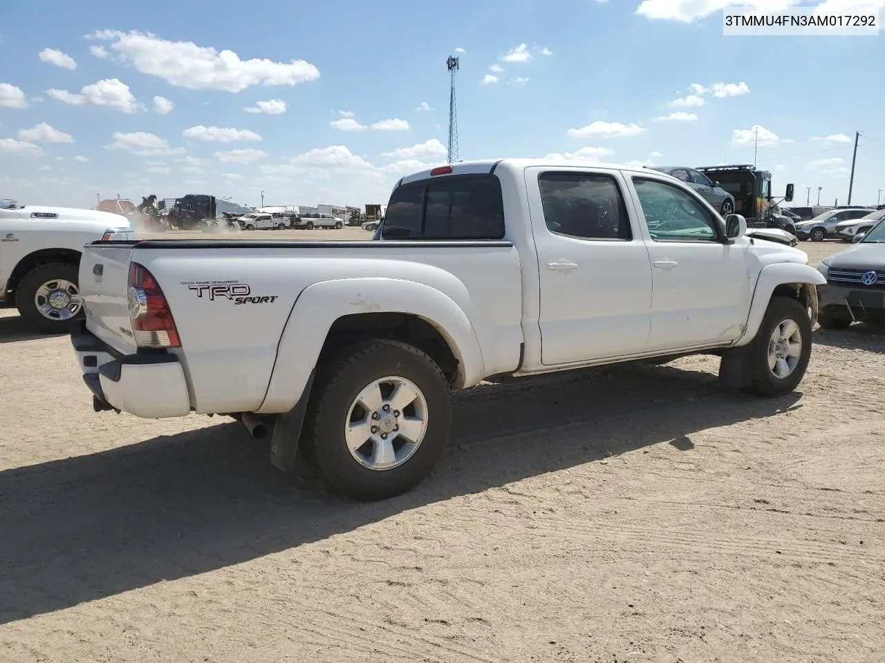 3TMMU4FN3AM017292 2010 Toyota Tacoma Double Cab Long Bed