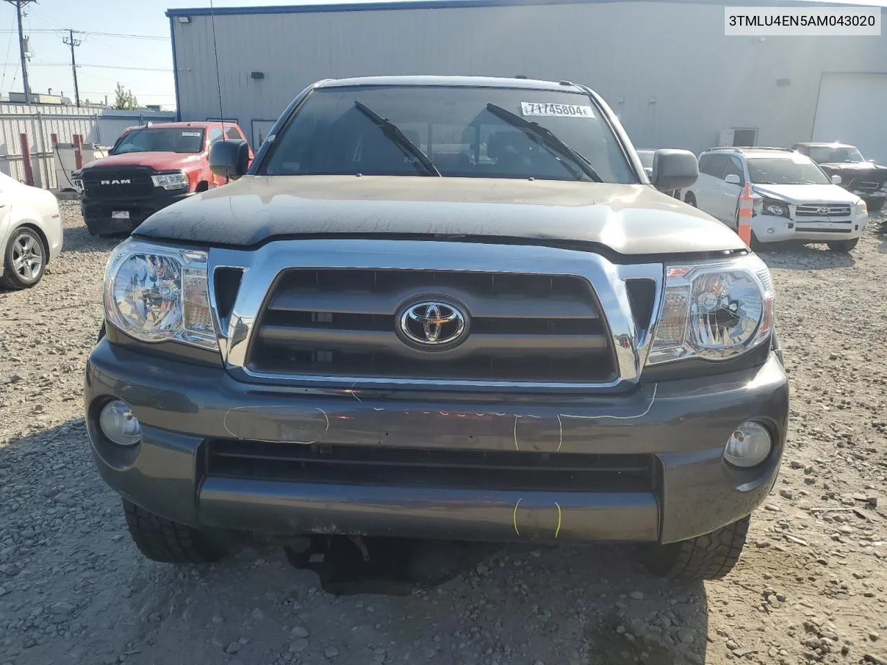 2010 Toyota Tacoma Double Cab VIN: 3TMLU4EN5AM043020 Lot: 71745804