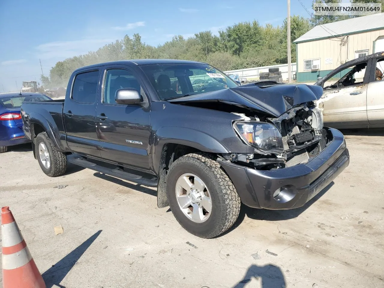 2010 Toyota Tacoma Double Cab Long Bed VIN: 3TMMU4FN2AM016649 Lot: 71871564