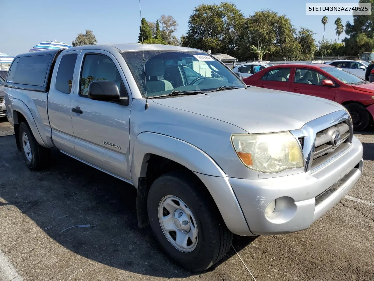 2010 Toyota Tacoma Prerunner Access Cab VIN: 5TETU4GN3AZ740525 Lot: 72079564