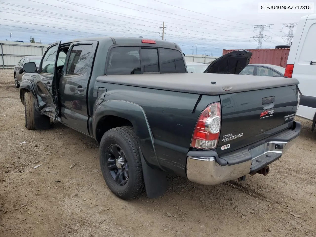 2010 Toyota Tacoma Double Cab Prerunner VIN: 5TEJU4GN5AZ712815 Lot: 72959264