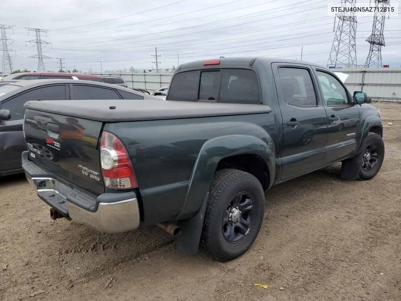 2010 Toyota Tacoma Double Cab Prerunner VIN: 5TEJU4GN5AZ712815 Lot: 72959264