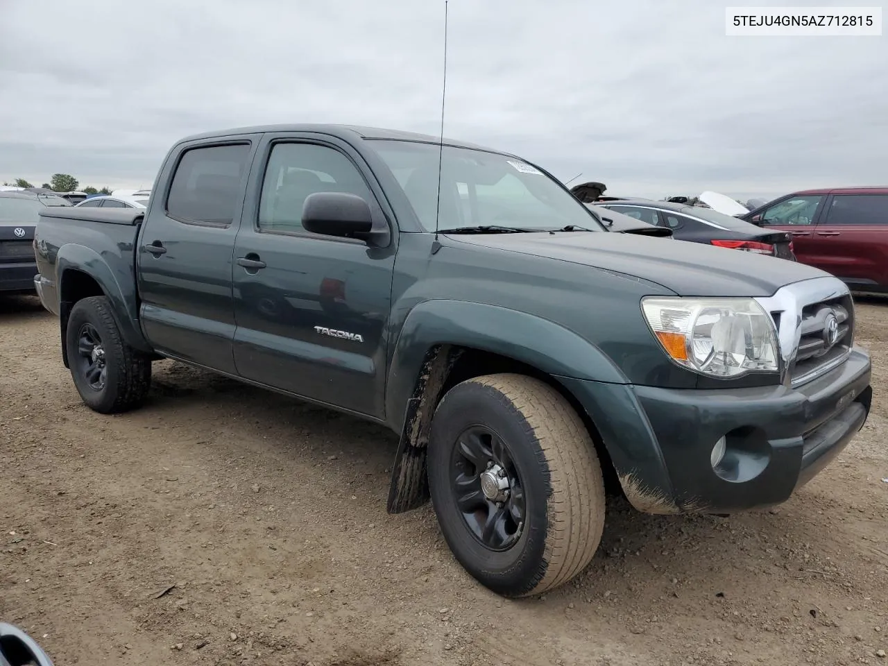 2010 Toyota Tacoma Double Cab Prerunner VIN: 5TEJU4GN5AZ712815 Lot: 72959264