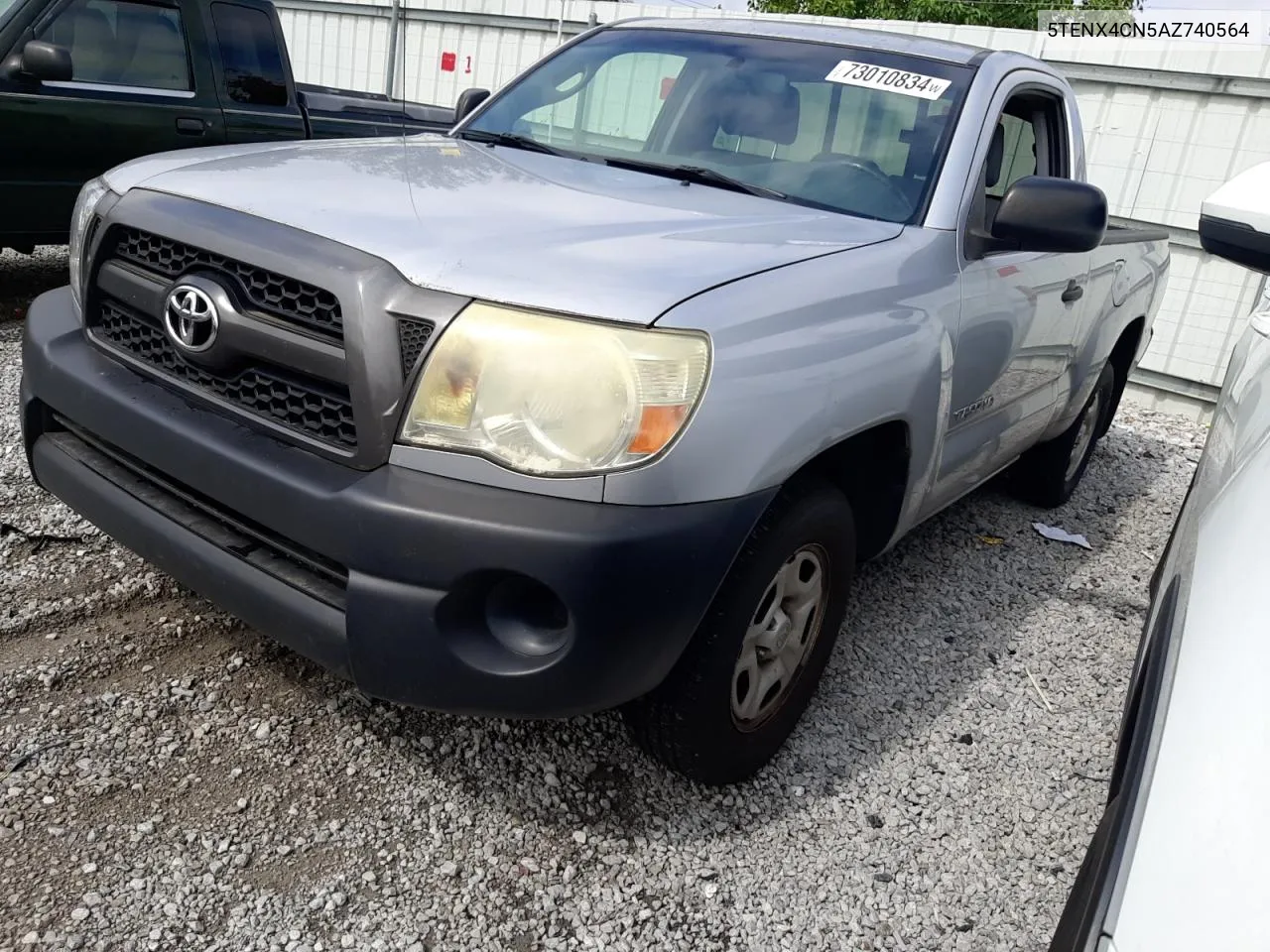 2010 Toyota Tacoma VIN: 5TENX4CN5AZ740564 Lot: 73010834