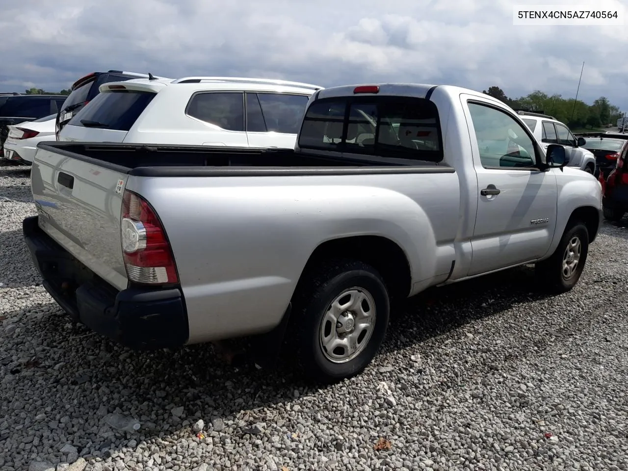 2010 Toyota Tacoma VIN: 5TENX4CN5AZ740564 Lot: 73010834