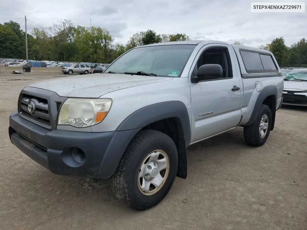 2010 Toyota Tacoma VIN: 5TEPX4ENXAZ729971 Lot: 73031434