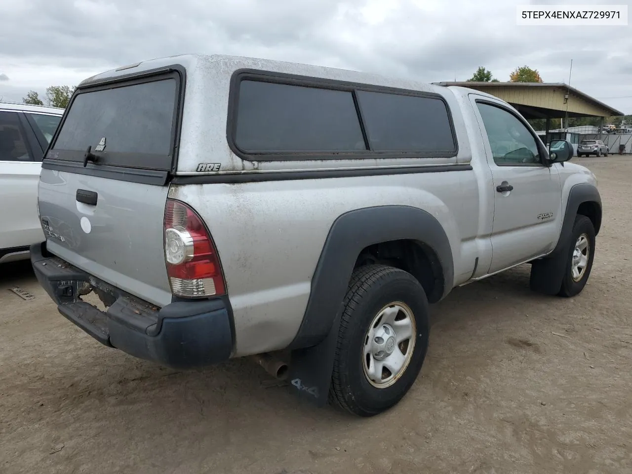 2010 Toyota Tacoma VIN: 5TEPX4ENXAZ729971 Lot: 73031434