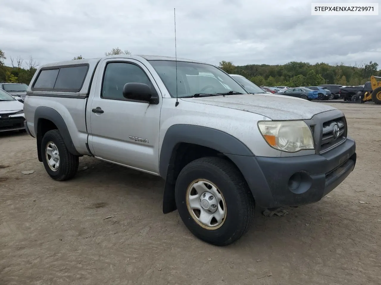 2010 Toyota Tacoma VIN: 5TEPX4ENXAZ729971 Lot: 73031434