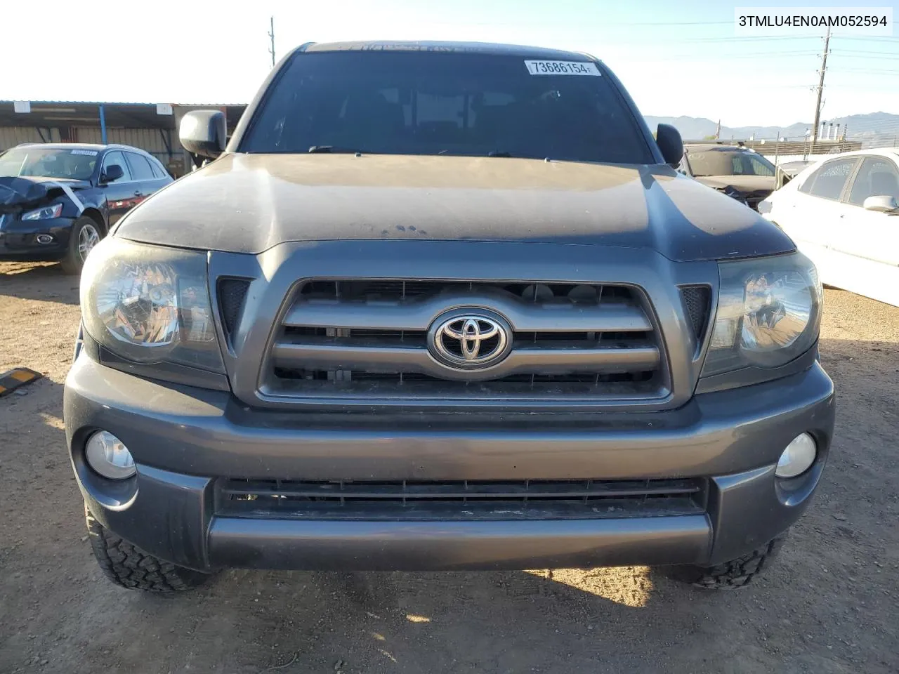 2010 Toyota Tacoma Double Cab VIN: 3TMLU4EN0AM052594 Lot: 73686154