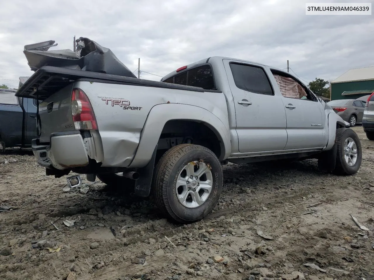 2010 Toyota Tacoma Double Cab VIN: 3TMLU4EN9AM046339 Lot: 74071914