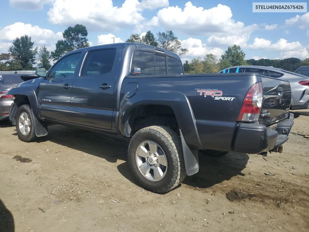 2010 Toyota Tacoma Double Cab VIN: 5TELU4EN0AZ675426 Lot: 74944124