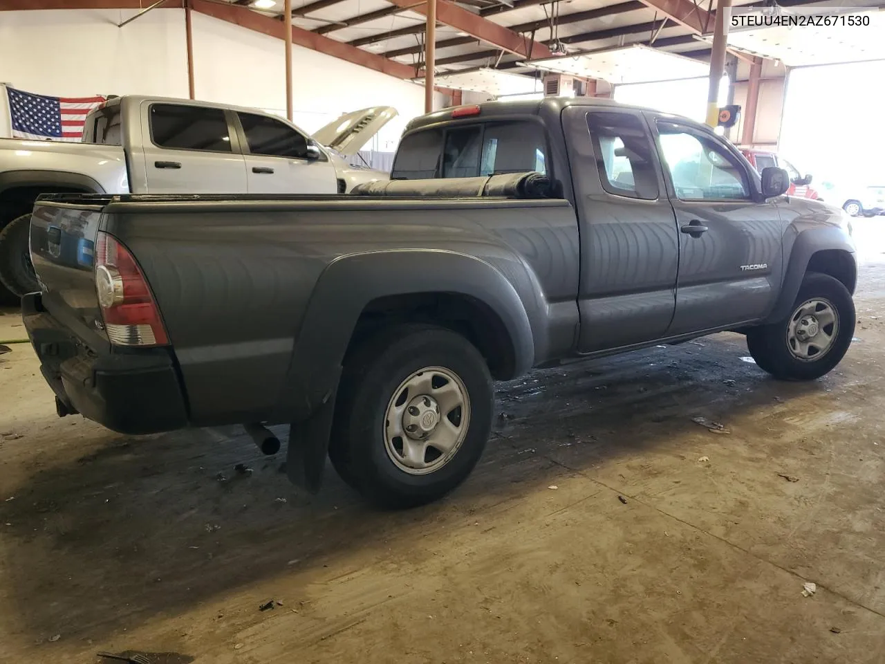 2010 Toyota Tacoma Access Cab VIN: 5TEUU4EN2AZ671530 Lot: 75184634