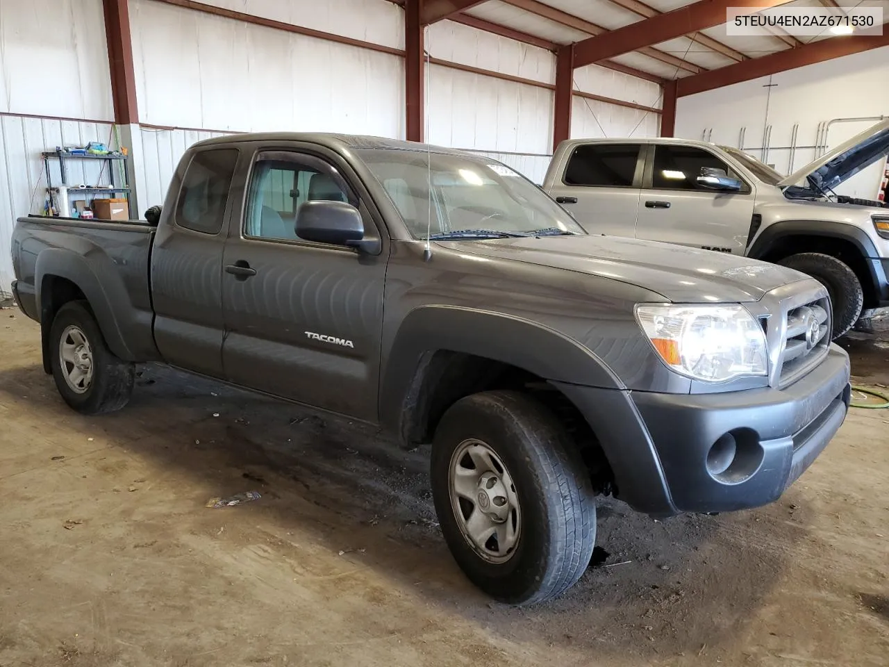 2010 Toyota Tacoma Access Cab VIN: 5TEUU4EN2AZ671530 Lot: 75184634