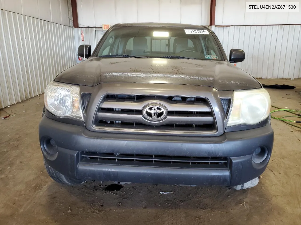 2010 Toyota Tacoma Access Cab VIN: 5TEUU4EN2AZ671530 Lot: 75184634