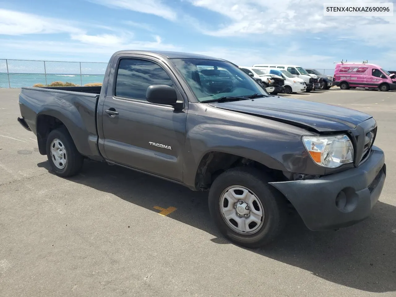 2010 Toyota Tacoma VIN: 5TENX4CNXAZ690096 Lot: 75187464