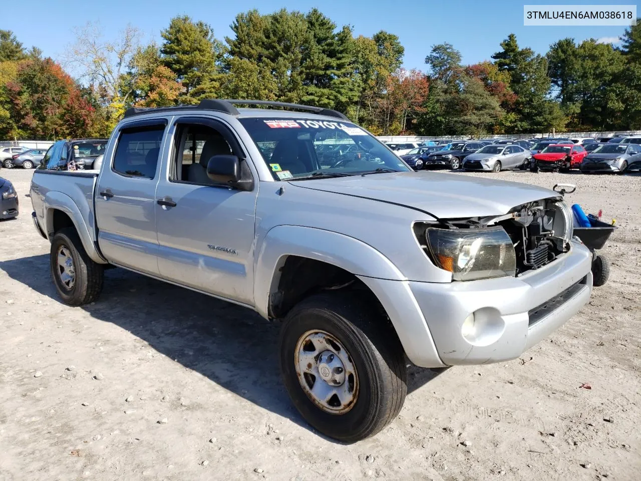 3TMLU4EN6AM038618 2010 Toyota Tacoma Double Cab