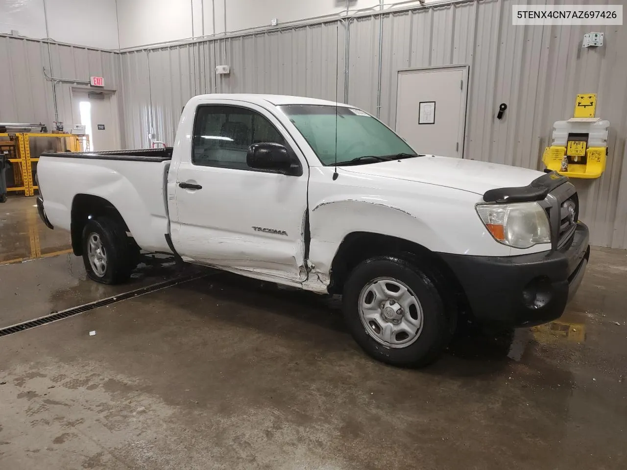 2010 Toyota Tacoma VIN: 5TENX4CN7AZ697426 Lot: 76107474