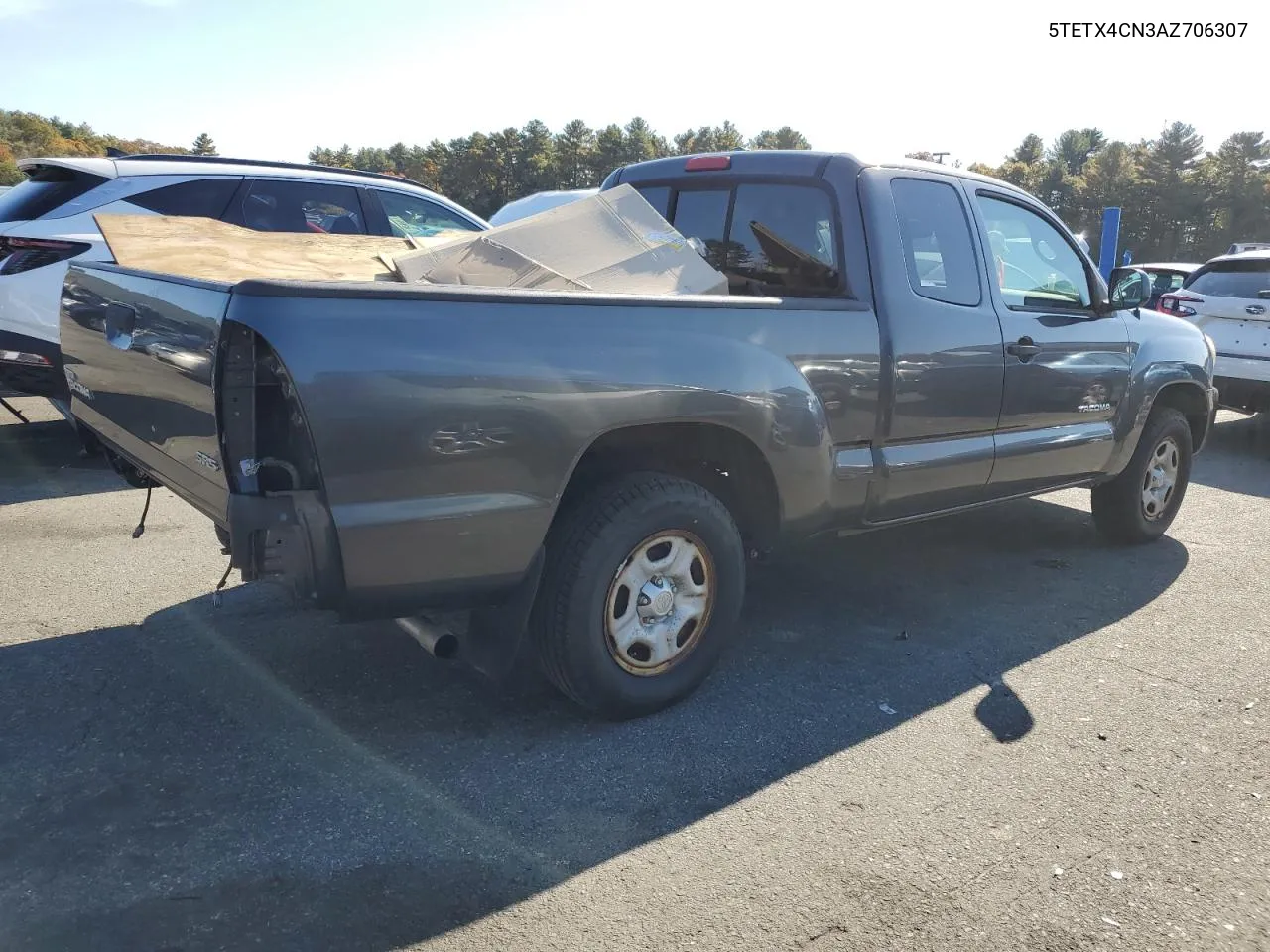 2010 Toyota Tacoma Access Cab VIN: 5TETX4CN3AZ706307 Lot: 76354904