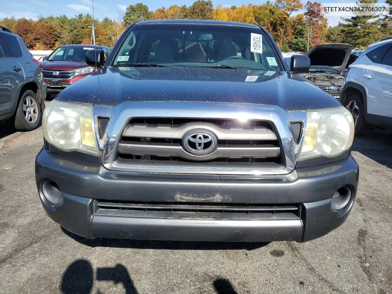 2010 Toyota Tacoma Access Cab VIN: 5TETX4CN3AZ706307 Lot: 76354904