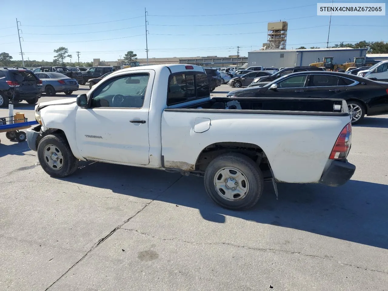 2010 Toyota Tacoma VIN: 5TENX4CN8AZ672065 Lot: 76476904