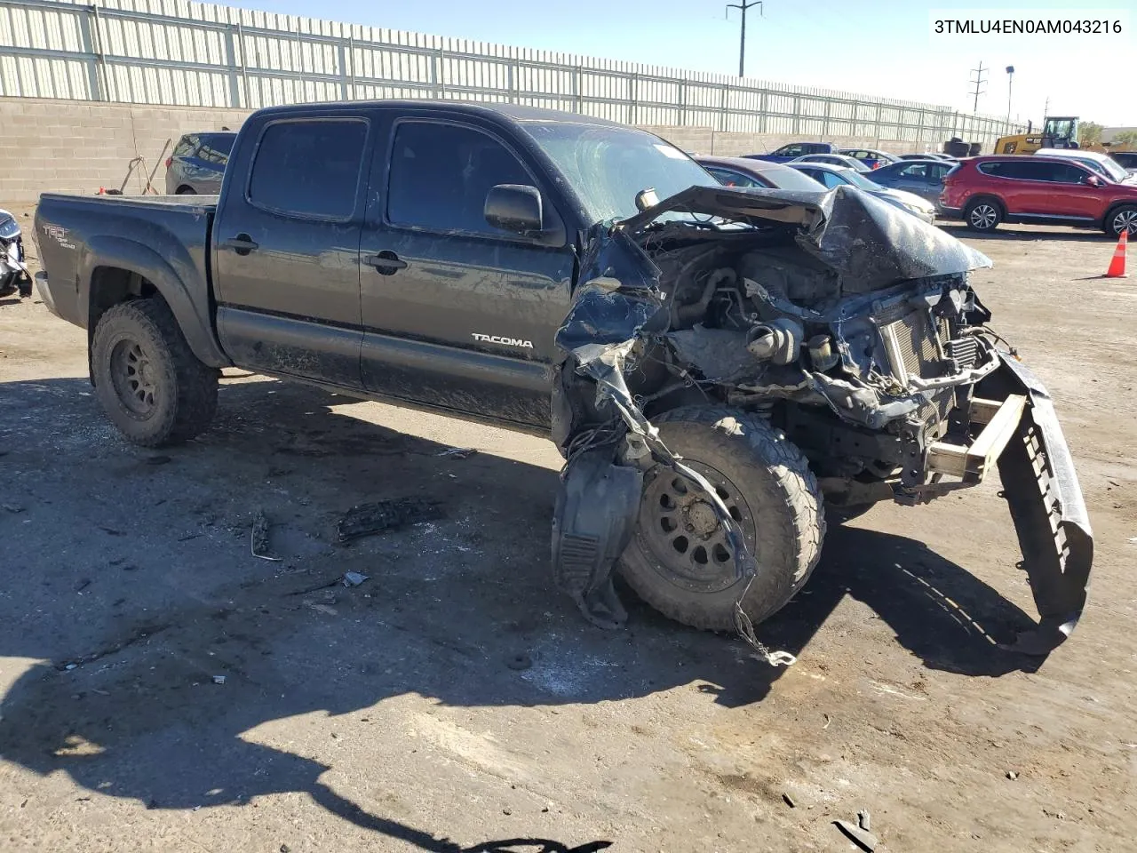 2010 Toyota Tacoma Double Cab VIN: 3TMLU4EN0AM043216 Lot: 76511794